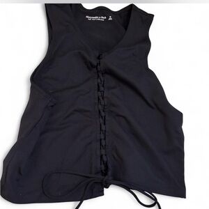 Abercrombie tie up tank top